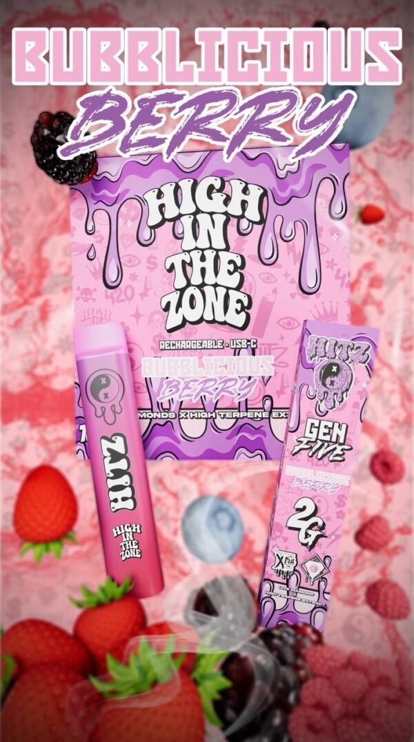 Bubblicious berry
